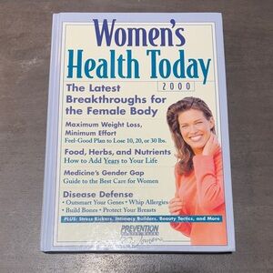 Free w/ $20 Purchase / Women's Health Today 2000 Book